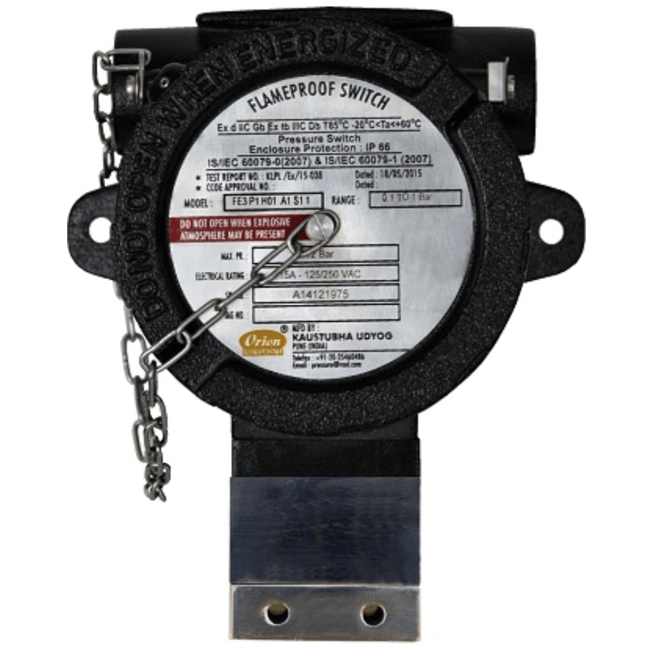 Orion Instruments Pressure Difference Switch, FE Series High Range